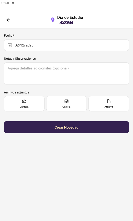 App Mobile Checkpoint - Configuración